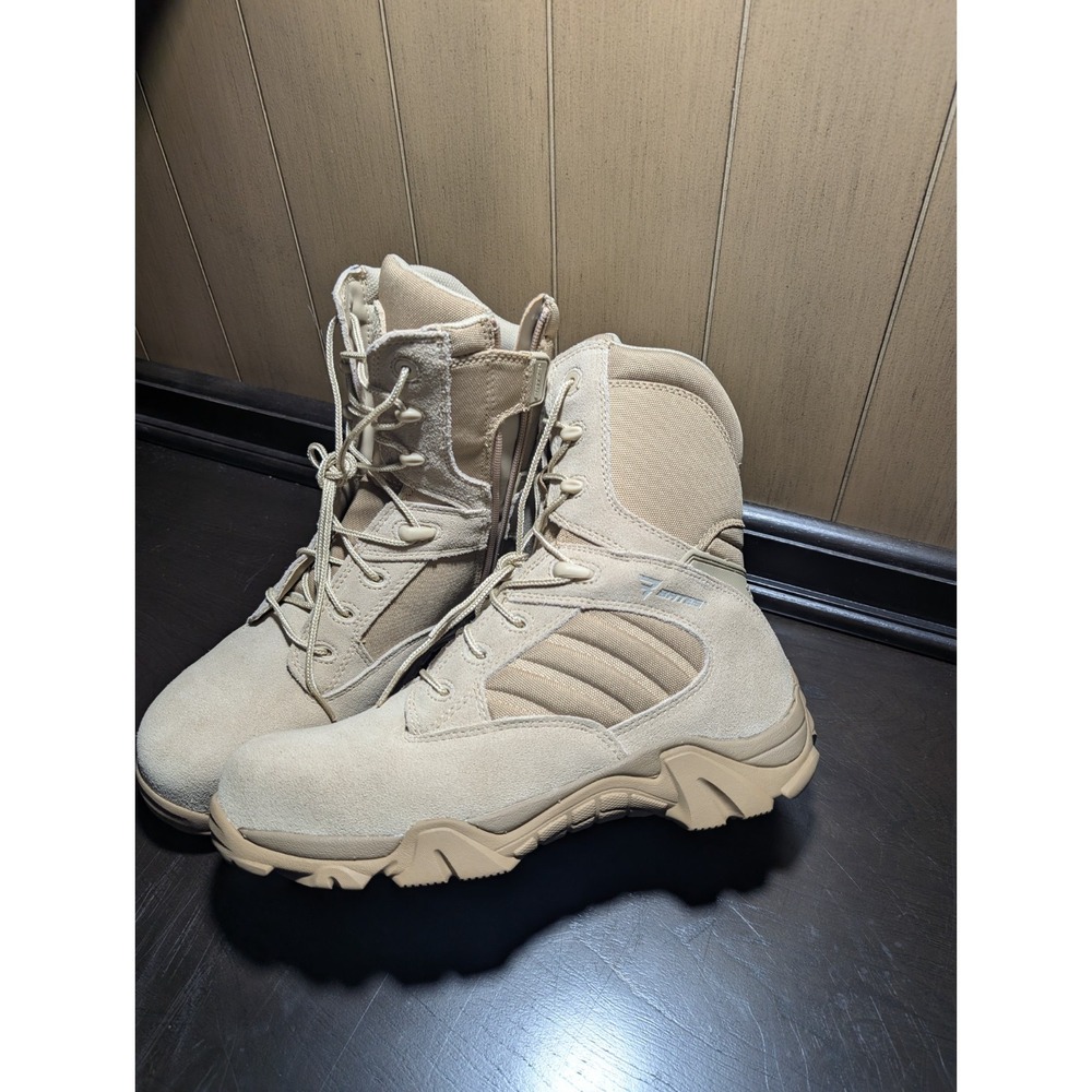S9 New Bates GX-8 Composite Toe Side-Zip Work Boot Desert Tan E02276 Sz.11